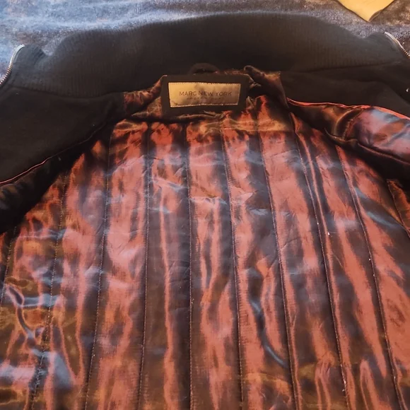 *Classic* Marc New York by Andrew Marc Double Breasted Wool Pea Coat Black M